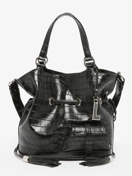 Bucket Bag Premier Flirt Lancel Black premier flirt A12585 other view 2