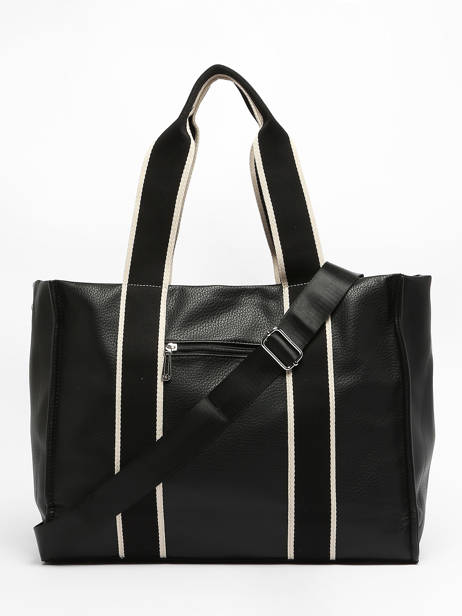 Sac Porté épaule A4 Miniprix Noir wt new grained F6946 vue secondaire 4