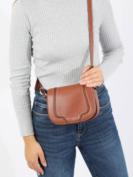 Crossbody Bag Ella Leather Le tanneur Brown ella TNGI1200 other view 1