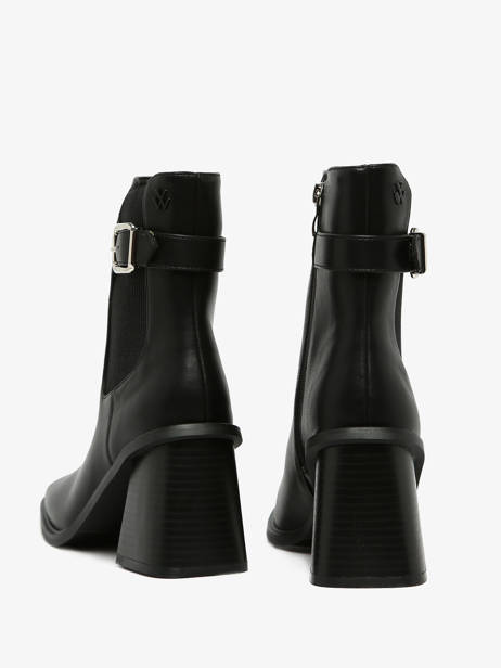 Heeled Boots Clementine Vanessa wu Black women BT2632NR other view 3