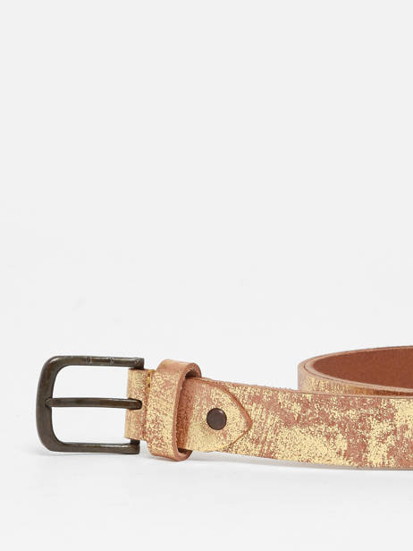 Belt Paul marius Gold eclat CEINTECL other view 2