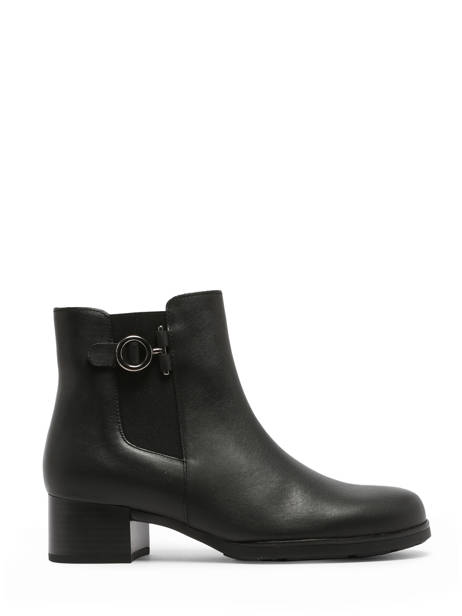 Bottines En Cuir Gabor Noir women 27