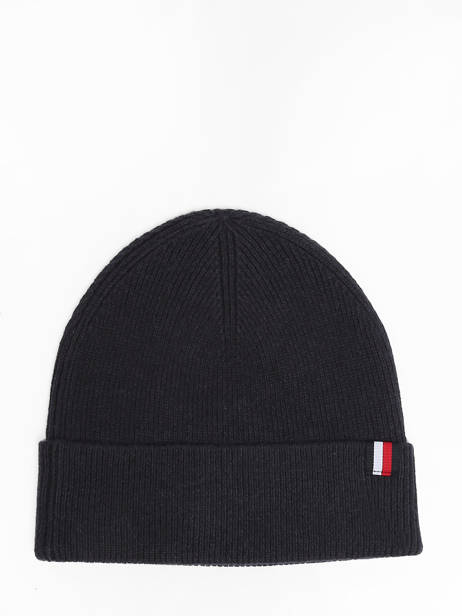 Bonnet Tommy hilfiger Bleu uptown AM11483 vue secondaire 2