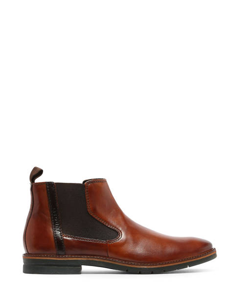 Chelsea Boots Merlo En Cuir Bugatti Marron men 311A9E32