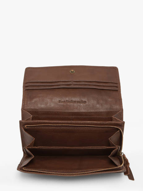 Portefeuille Cuir Biba Marron heritage KA3 vue secondaire 1