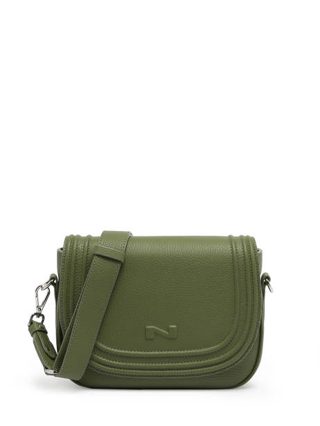 Leather Mistral Crossbody Bag Nathan baume Green regate 3RG