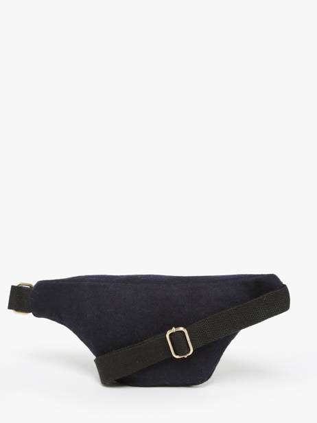 Belt Bag Hindbag Blue wool W other view 4