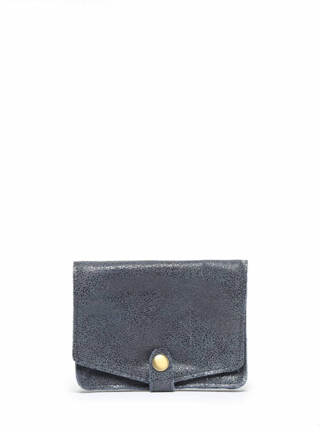 Coin Purse Leather Pieces Blue soffia 17144892