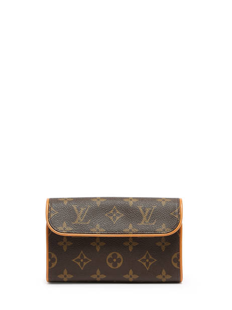 Sac Banane D'occasion Louis Vuitton Florentine Monogrammé Brand connection Marron louis vuitton AAX5645