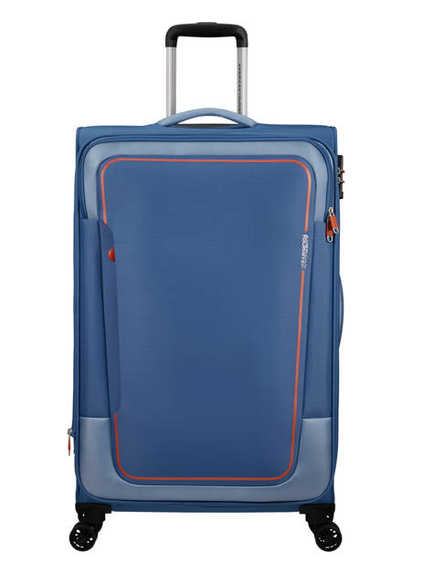 Softside Luggage Pulsonic American tourister Blue pulsonic 146518