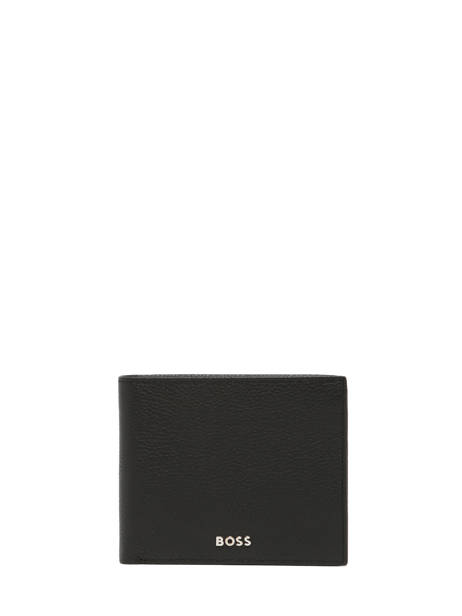 Leather Iconic Cardholder Hugo boss grained HLW416A