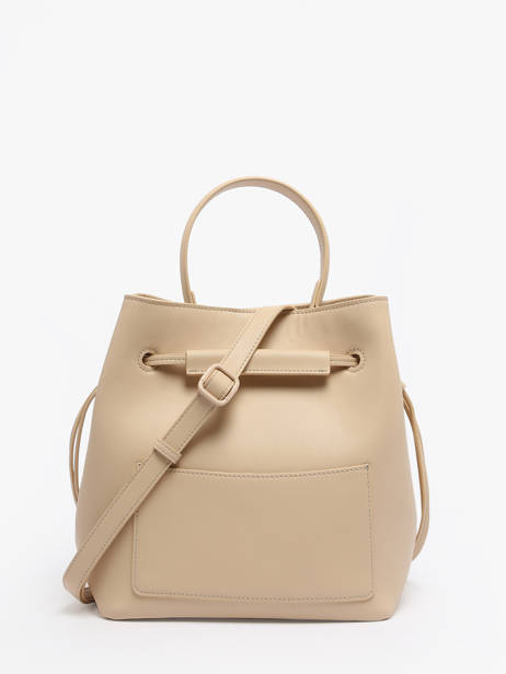 Sac Porté Main Oxer Cuir Etrier Beige oxer EOXE004M vue secondaire 4