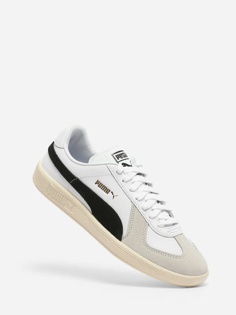 Sneakers In Leather Puma White women 38660701 other view 1