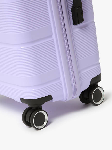 Hardside Luggage Porto Triplus Violet porto 12M other view 2