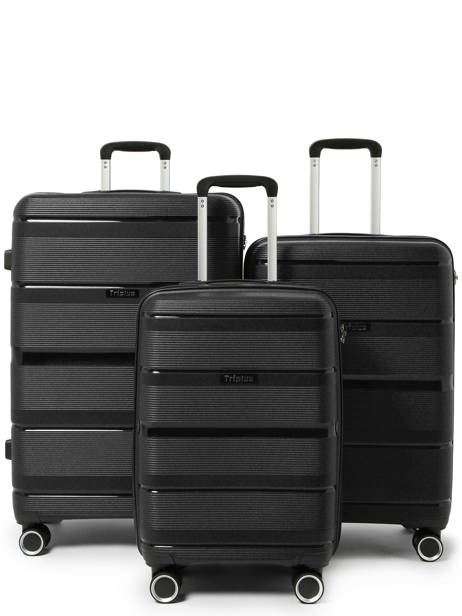 Hardside Luggage Porto Triplus Black porto 13412LOT