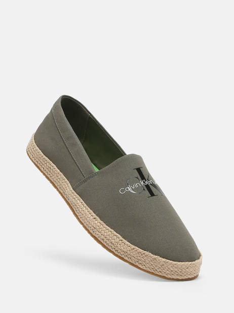 Espadrilles Calvin klein jeans Vert men 9350IH vue secondaire 1