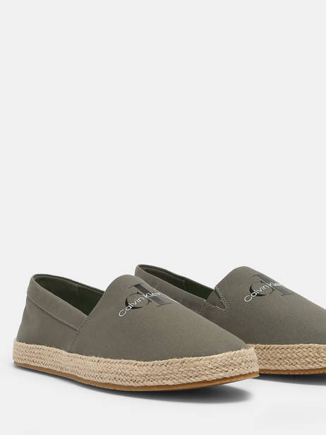 Espadrilles Calvin klein jeans Vert men 9350IH vue secondaire 2