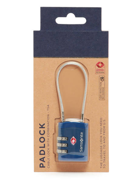 Lock Samsonite Blue global ta C01051