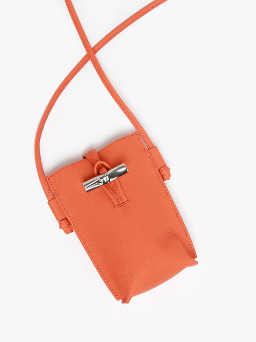 Longchamp Roseau Etui ipod/cd Orange