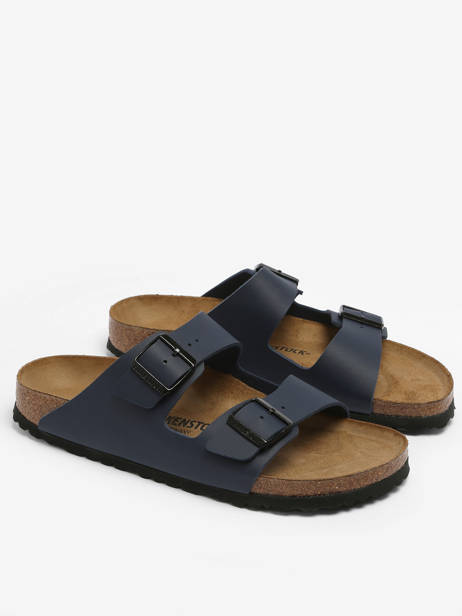 Mules Arizona Birkenstock Bleu men 51753 vue secondaire 3