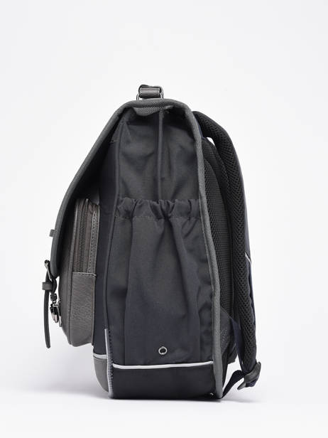 2-compartment Backpack Cameleon Blue vintage urban PBVBSD39 other view 3