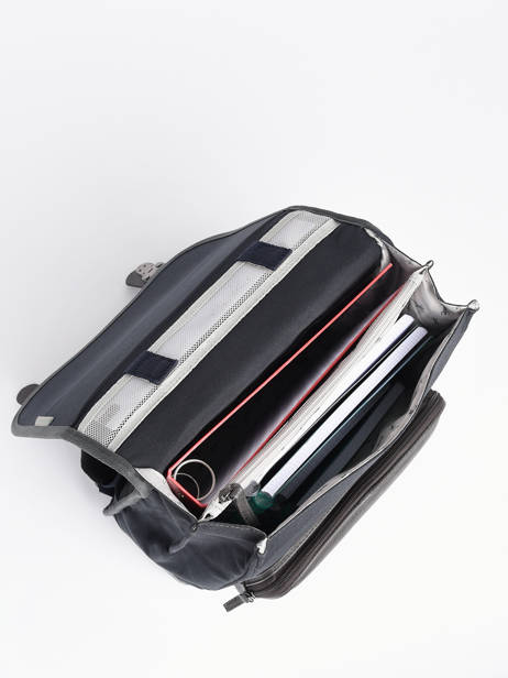 2-compartment Backpack Cameleon Blue vintage urban PBVBSD39 other view 4