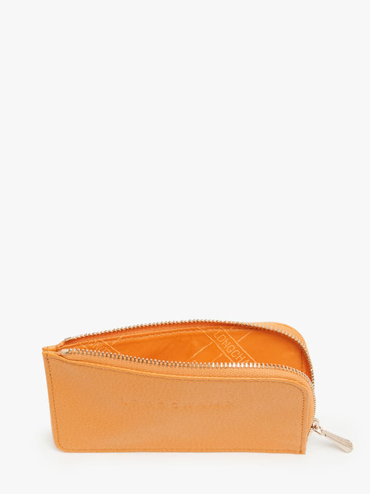 Longchamp Le foulonné Bill case / card case Orange