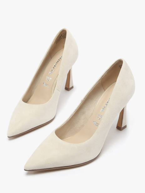 Pumps In Leather Tamaris Beige women 42 other view 1