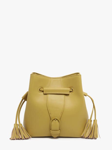 Sac Bandoulière Oxer Cuir Etrier Jaune oxer EOXE004S