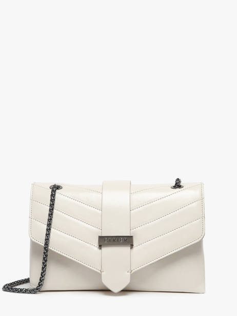 Crossbody Bag Jana Amour Leather Etrier White jana amour EJAM002T