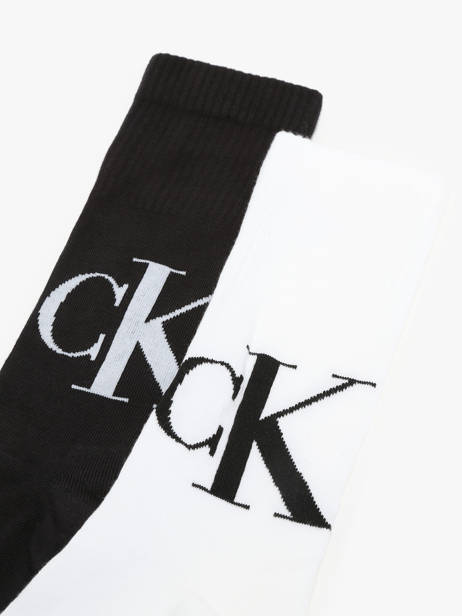 Chaussettes Calvin klein jeans Noir socks men 71226656 vue secondaire 1