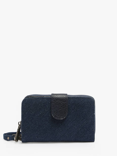 Wallet With Coin Purse Miniprix Blue denim 434