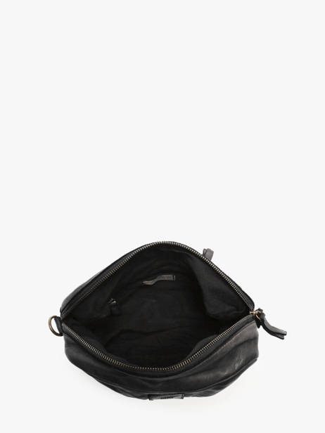 Sac Bandoulière Heritage Cuir Biba Noir heritage BT24 vue secondaire 3