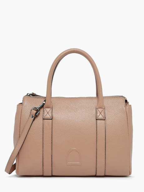 Small Leather Balade Satchel Etrier Brown balade EBAL044S