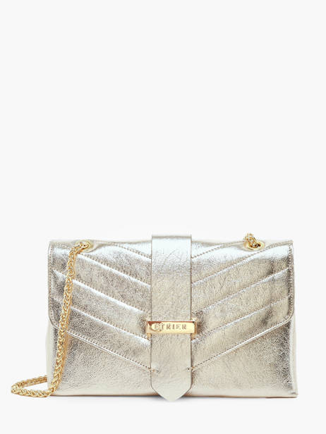 Crossbody Bag Jana Irise Leather Etrier Gold jana irise EJIR002T