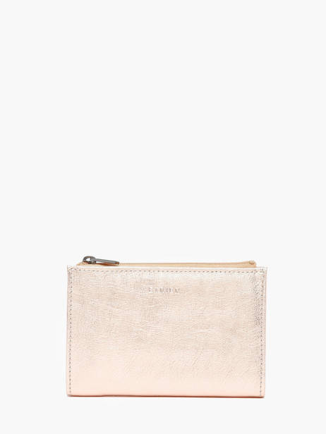 Portefeuille Leather Etincelle Irisée Etrier Pink etincelle irisee EETI619