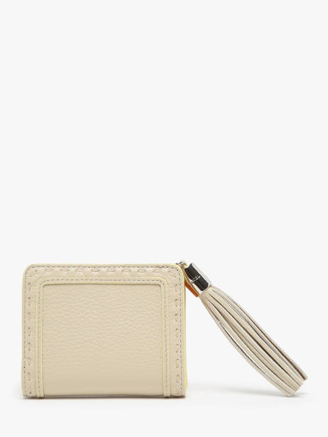 Compact Leather Premier Flirt Bicolore Wallet Lancel Beige premier flirt A12856 other view 3