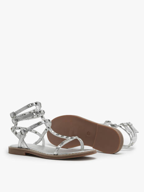 Coralie Sandals Les tropeziennes Silver women CORALIE other view 4