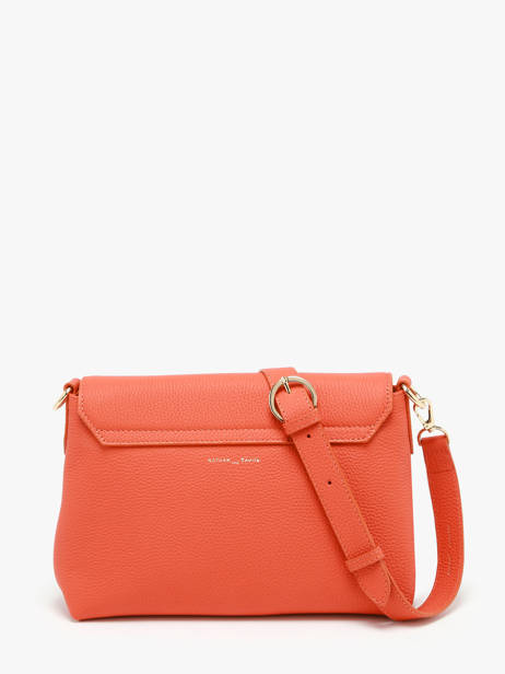 Sac Bandoulière Tycia Cuir Nathan baume Orange victoria 89 vue secondaire 4