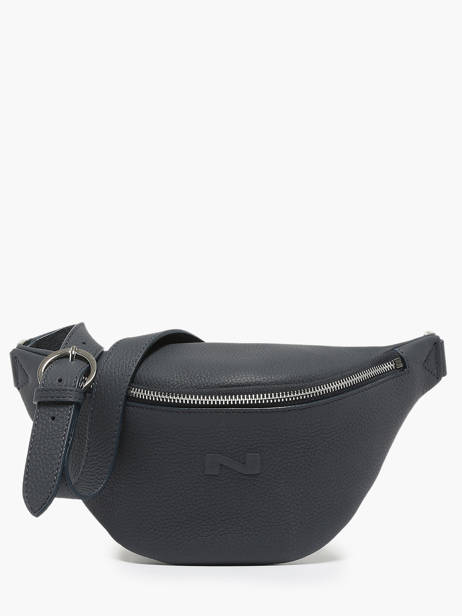 Leather Small Derby Belt Bag Nathan baume Blue n city 25