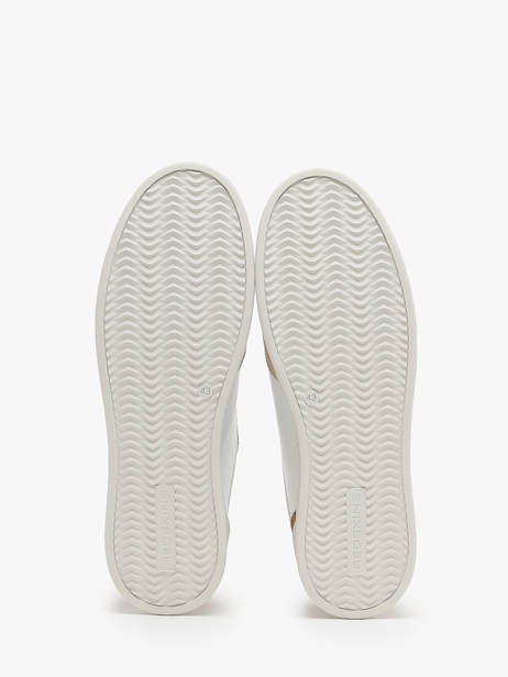 Sneakers En Cuir Redskins Blanc men TOSCAN vue secondaire 3