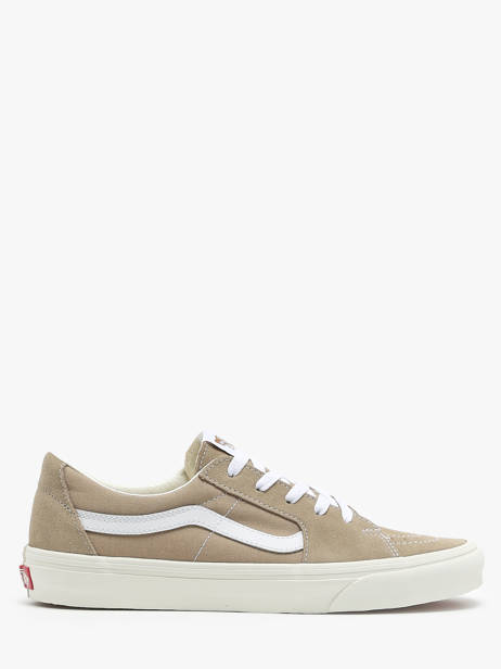 Sneakers In Leather Vans Beige unisex BVX4MG1