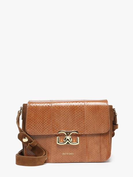 Sac Bandoulière Anna Cuir Great by sandie Beige anna SNA