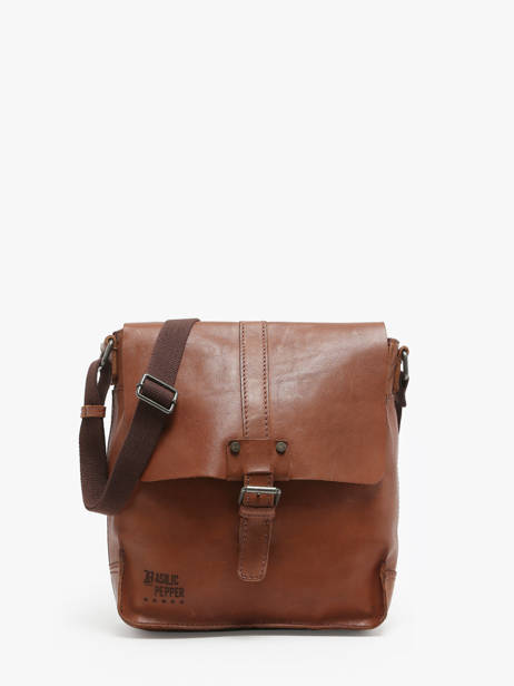 Crossbody Bag Basilic pepper Brown traveler BTRA04 other view 1