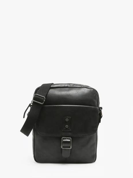 Sac Bandoulière Basilic pepper Noir traveler BTRA3A