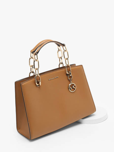 Sac Porté Main Cynthia Cuir Michael kors Marron cynthia S4GCYS2T vue secondaire 2