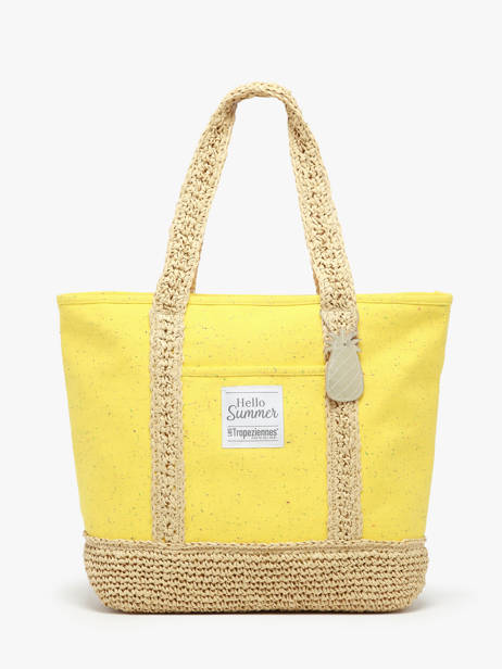 Shopping Bag Hondo Cotton Les tropeziennes Yellow hondo TZ01