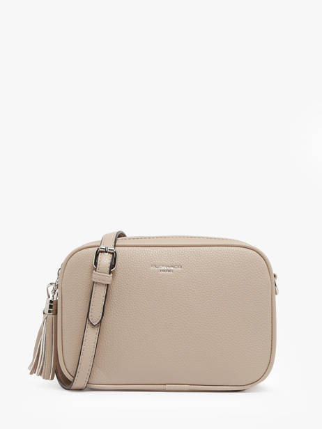 Grained Crossbody Bag Miniprix Beige grained F8035