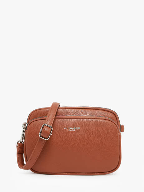 Crossbody Bag Grained Miniprix Brown grained F6993