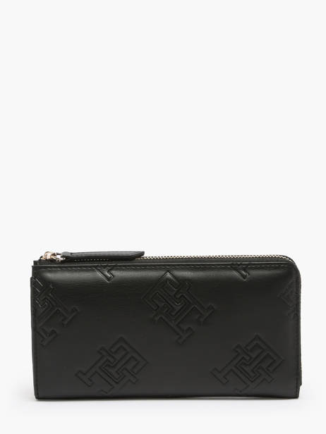 Wallet Tommy hilfiger Black th refined AW15756